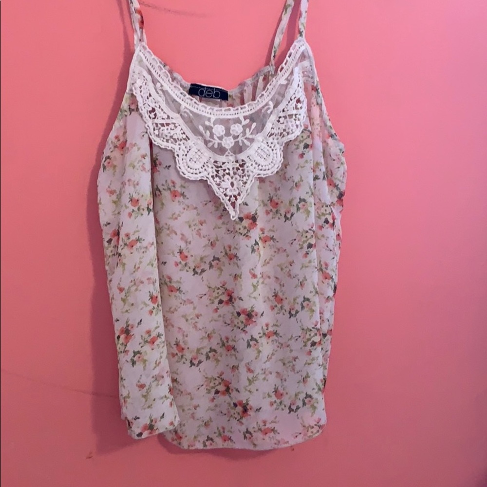 Debs floral top